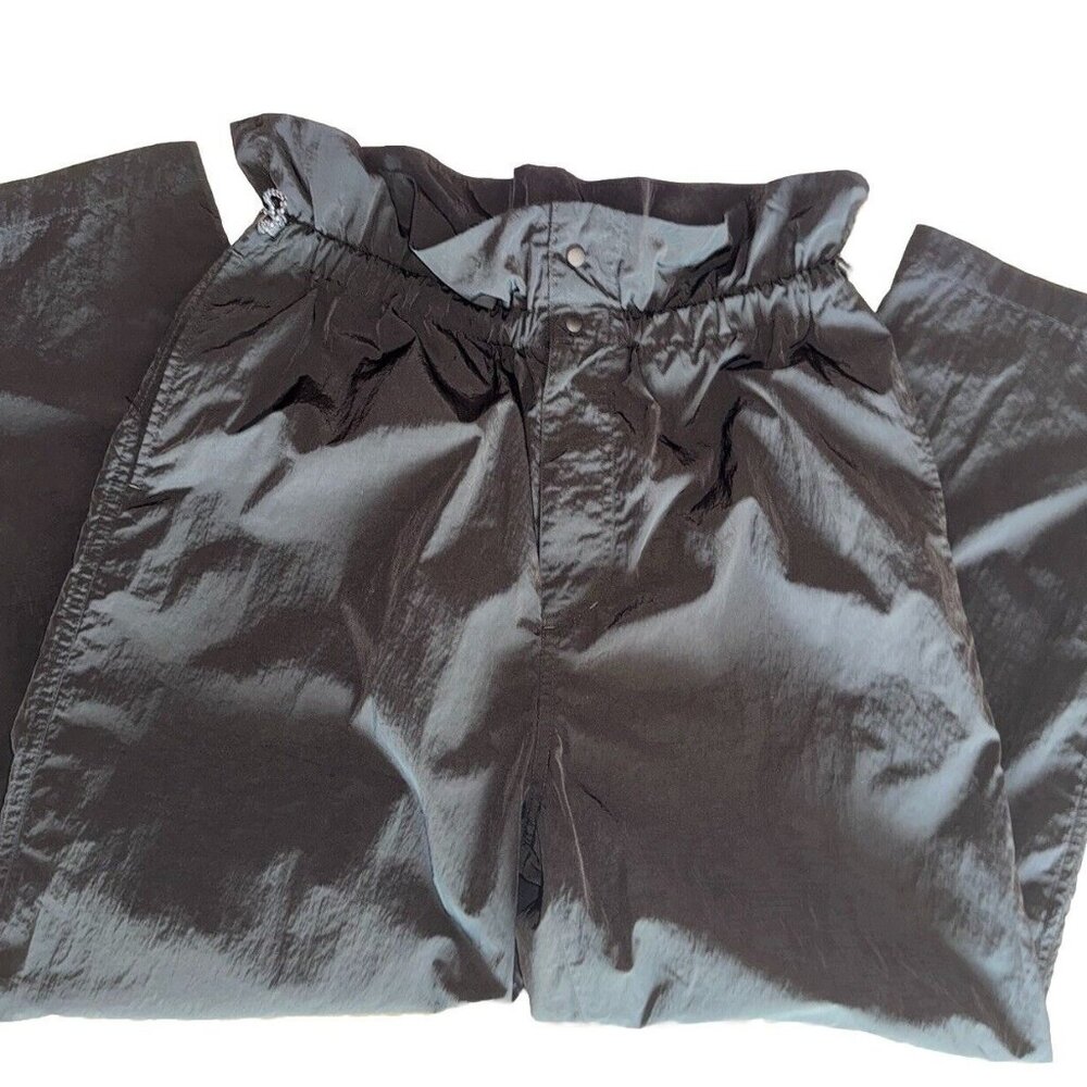 Sasquatchfabrix Black Nylon Elastic Waist Pants S… - image 7